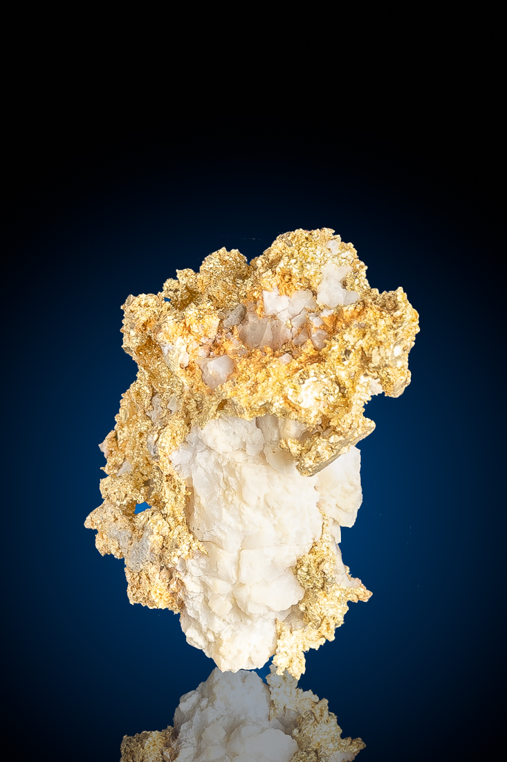 (image for) Beautiful Crystalline Gold on Quartz - Allegheny District, CA